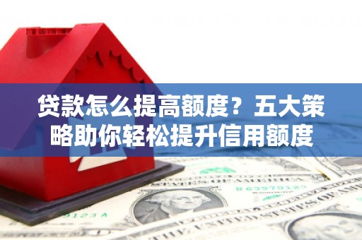 兴海贷款怎么提高额度？五大策略助你轻松提升信用额度