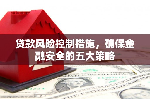 兴海贷款风险控制措施，确保金融安全的五大策略