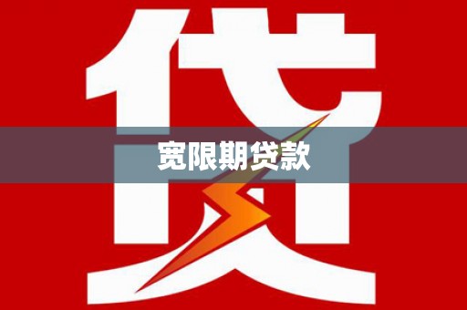 兴海宽限期贷款