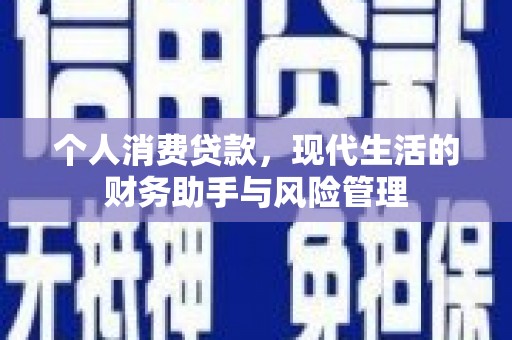 兴海个人消费贷款，现代生活的财务助手与风险管理